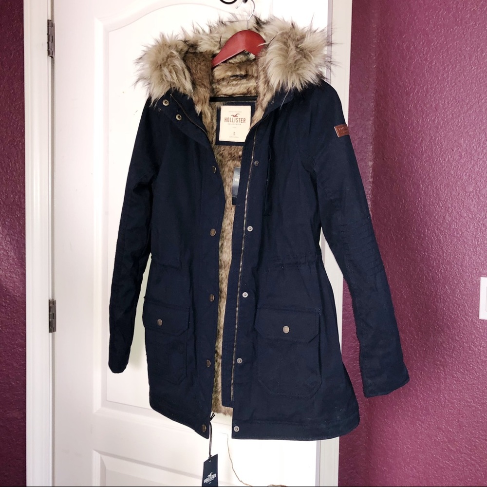 Hollister Fur Lined Parka